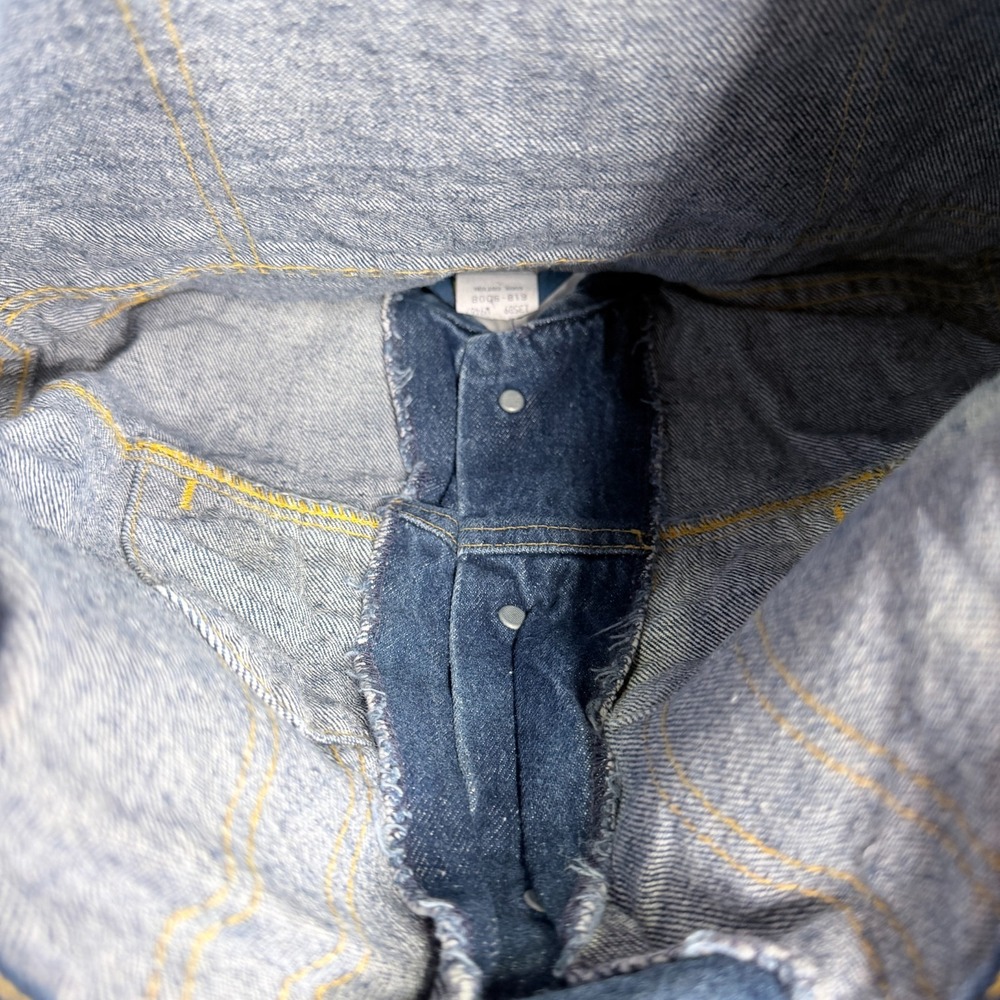 Vintage OshKosh B'Gosh Kids Denim Jean Jacket USA Size 3 Toddler Blue Cotton - Picture 3 of 5